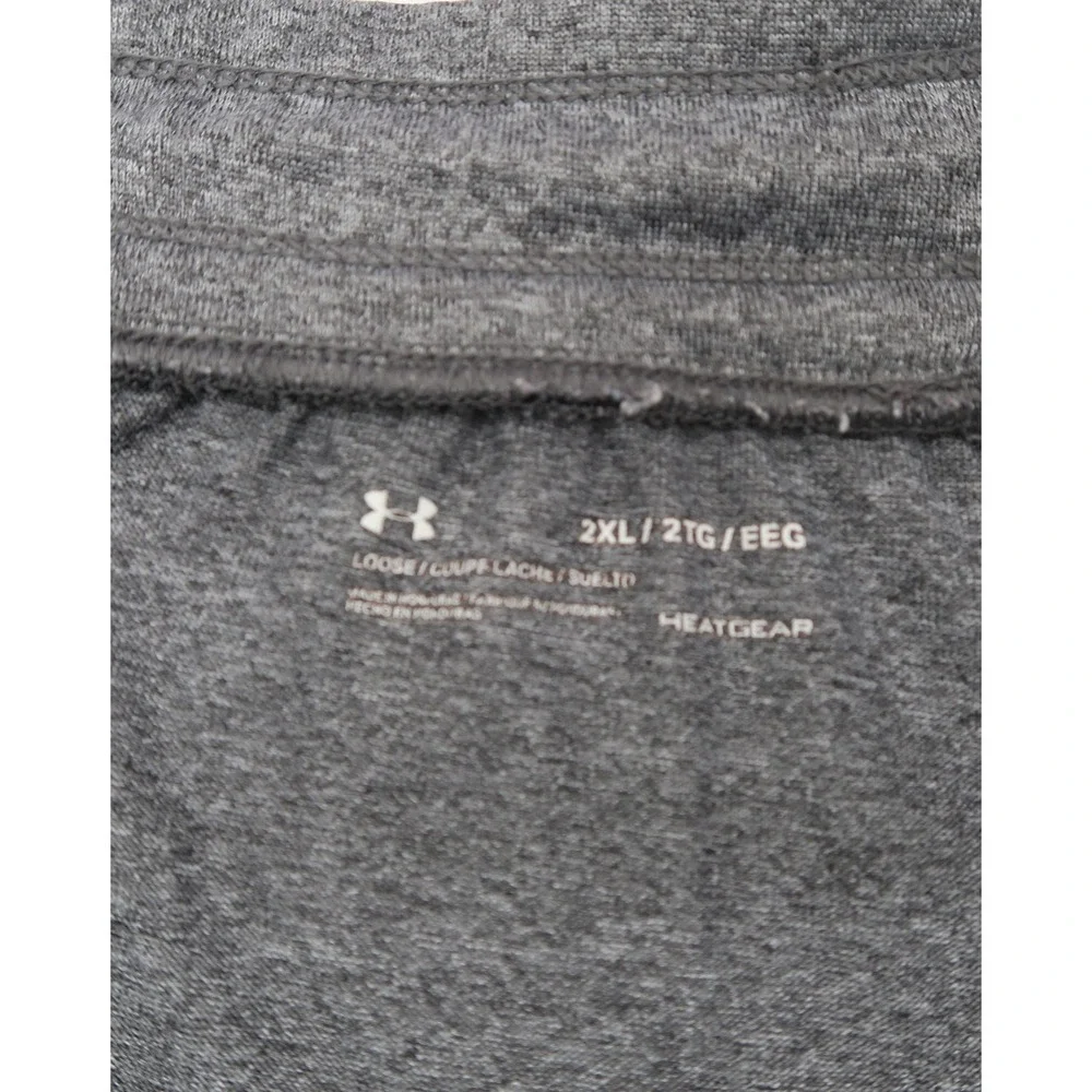 Under Armour Mens HeatGear Loose Fit Capri‎ Training Pants Gray XXL 2XL